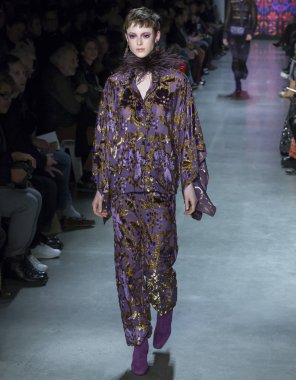 Anna Sui show - sonbahar kış 2018, New York Moda Haftası