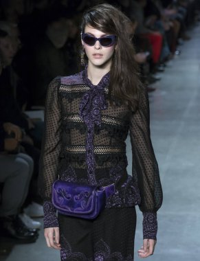 Anna Sui show - sonbahar kış 2018, New York Moda Haftası