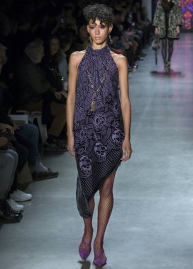 Anna Sui show - sonbahar kış 2018, New York Moda Haftası