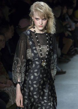 Anna Sui show - sonbahar kış 2018, New York Moda Haftası