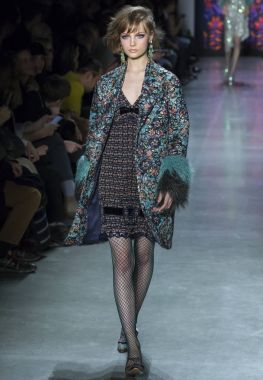 Anna Sui show - sonbahar kış 2018, New York Moda Haftası
