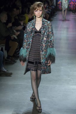 Anna Sui show - sonbahar kış 2018, New York Moda Haftası