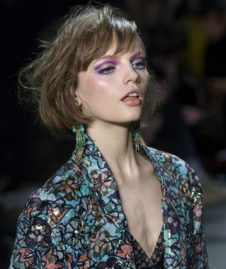 Anna Sui show - sonbahar kış 2018, New York Moda Haftası