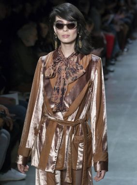 Anna Sui show - sonbahar kış 2018, New York Moda Haftası