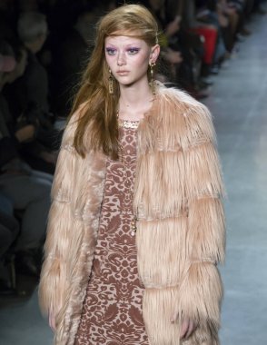 Anna Sui show - sonbahar kış 2018, New York Moda Haftası