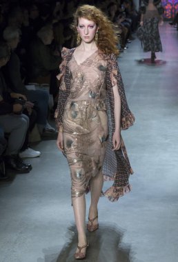 Anna Sui show - sonbahar kış 2018, New York Moda Haftası