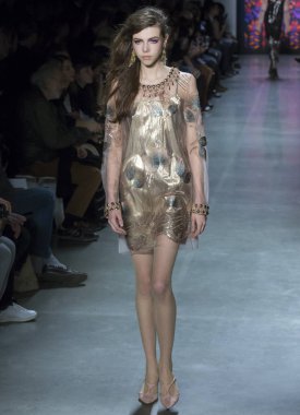 Anna Sui show - sonbahar kış 2018, New York Moda Haftası