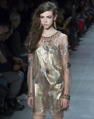 Anna Sui show - sonbahar kış 2018, New York Moda Haftası