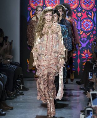 Anna Sui show - sonbahar kış 2018, New York Moda Haftası