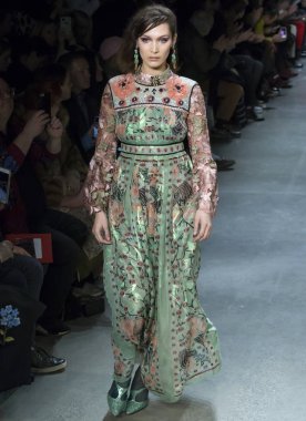 Anna Sui show - sonbahar kış 2018, New York Moda Haftası
