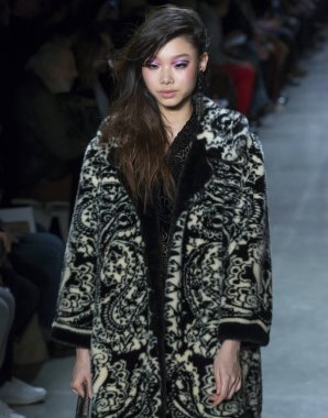 Anna Sui show - sonbahar kış 2018, New York Moda Haftası