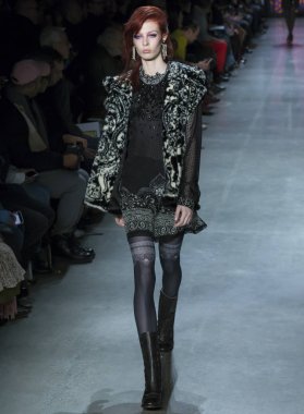 Anna Sui show - sonbahar kış 2018, New York Moda Haftası