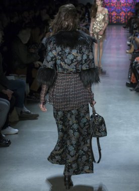 Anna Sui show - sonbahar kış 2018, New York Moda Haftası