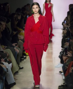 Esteban Cortazar show - sonbahar kış 2018, New York Moda Haftası