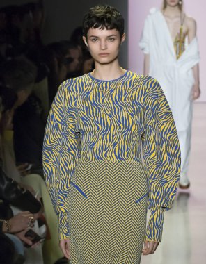 Esteban Cortazar show - sonbahar kış 2018, New York Moda Haftası