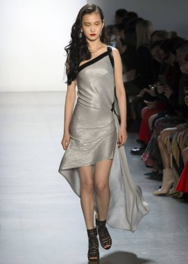 Tadashi Shoji show - sonbahar kış 2018, New York Moda Haftası