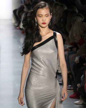 Tadashi Shoji show - sonbahar kış 2018, New York Moda Haftası