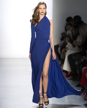 Tadashi Shoji show - sonbahar kış 2018, New York Moda Haftası