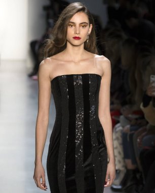 Tadashi Shoji show - sonbahar kış 2018, New York Moda Haftası