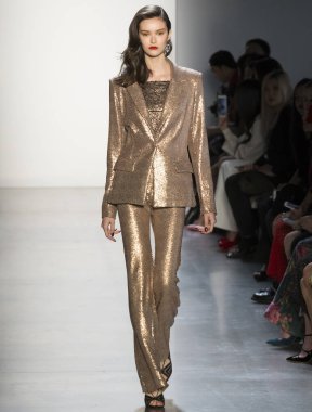 Tadashi Shoji show - sonbahar kış 2018, New York Moda Haftası