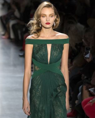 Tadashi Shoji show - sonbahar kış 2018, New York Moda Haftası