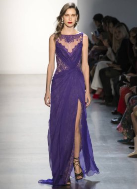 Tadashi Shoji show - sonbahar kış 2018, New York Moda Haftası