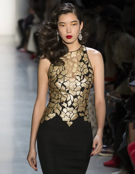 Tadashi Shoji show - Fall Winter 2018, New York Fashion Week — Stockfoto