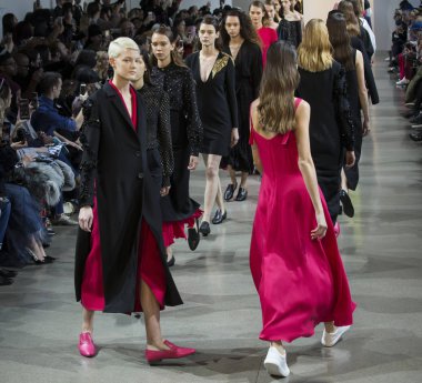 Öğlene kadar Noor show - sonbahar kış 2018, New York Moda Haftası