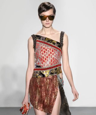 Custo Barcelona show - sonbahar kış 2018, New York Moda Haftası