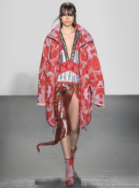 Custo Barcelona show - sonbahar kış 2018, New York Moda Haftası