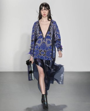 Custo Barcelona show - sonbahar kış 2018, New York Moda Haftası