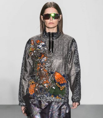 Custo Barcelona show - sonbahar kış 2018, New York Moda Haftası