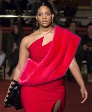 Christian Siriano show - sonbahar kış 2018, New York Moda Haftası