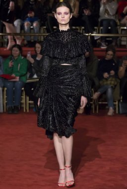 Christian Siriano show - sonbahar kış 2018, New York Moda Haftası