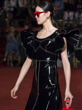Christian Siriano show - sonbahar kış 2018, New York Moda Haftası