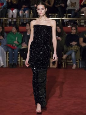 Christian Siriano show - sonbahar kış 2018, New York Moda Haftası