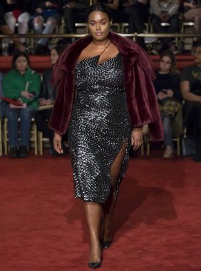 Christian Siriano show - sonbahar kış 2018, New York Moda Haftası