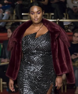 Christian Siriano show - sonbahar kış 2018, New York Moda Haftası