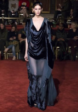 Christian Siriano show - sonbahar kış 2018, New York Moda Haftası