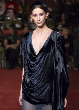 Christian Siriano show - sonbahar kış 2018, New York Moda Haftası