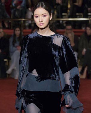 Christian Siriano show - sonbahar kış 2018, New York Moda Haftası