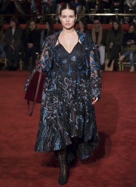 Christian Siriano show - sonbahar kış 2018, New York Moda Haftası