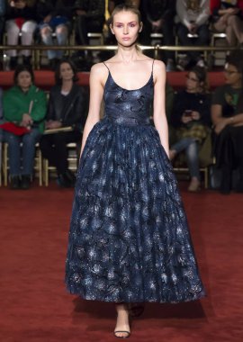 Christian Siriano show - sonbahar kış 2018, New York Moda Haftası