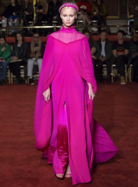 Christian Siriano show - sonbahar kış 2018, New York Moda Haftası