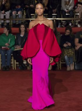 Christian Siriano show - sonbahar kış 2018, New York Moda Haftası