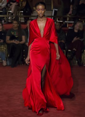 Christian Siriano show - sonbahar kış 2018, New York Moda Haftası