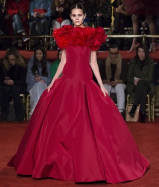 Christian Siriano show - sonbahar kış 2018, New York Moda Haftası
