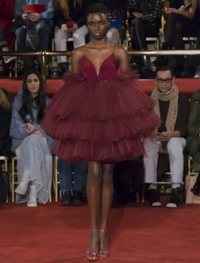 Christian Siriano show - sonbahar kış 2018, New York Moda Haftası