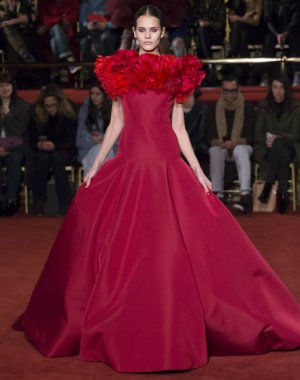 Christian Siriano show - sonbahar kış 2018, New York Moda Haftası