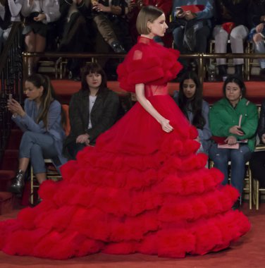 Christian Siriano show - sonbahar kış 2018, New York Moda Haftası